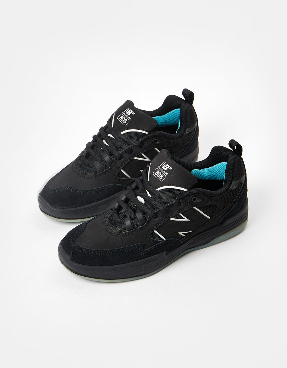 New Balance Numeric 808 Skate Shoes - Black/Black