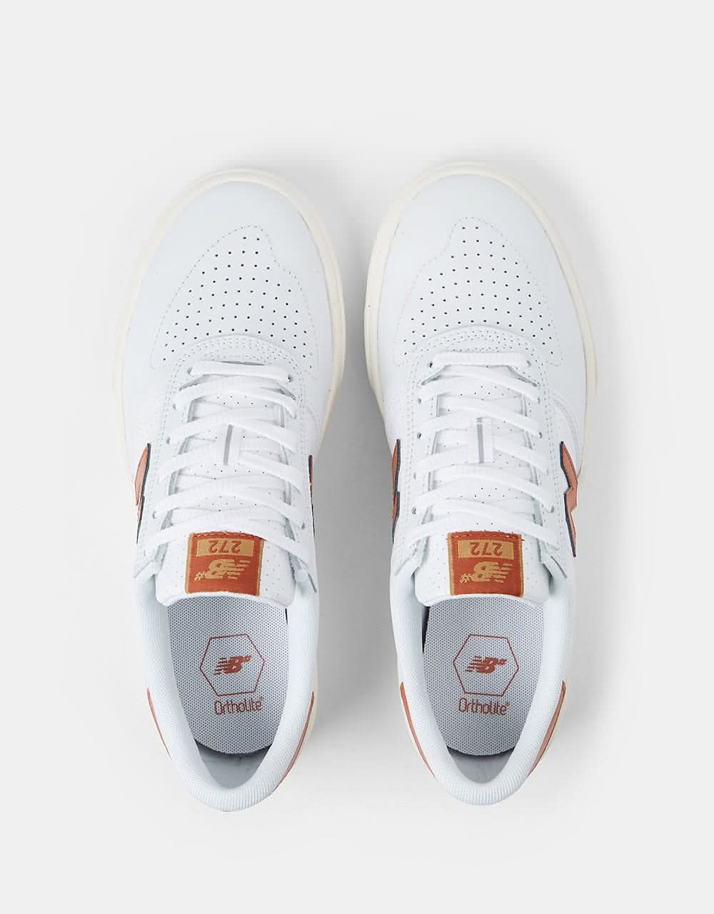 New Balance Numeric 272 Skate Shoes - White/Camel