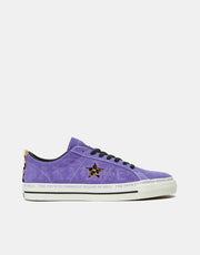 Converse x Paradise One Star Pro Sean Pablo Skate Shoes - Wild Lilac/Black/Egret