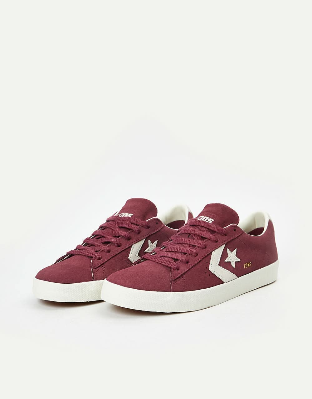Converse PL Vulc Pro Suede Skate Shoes - Cherry Vision/Egret