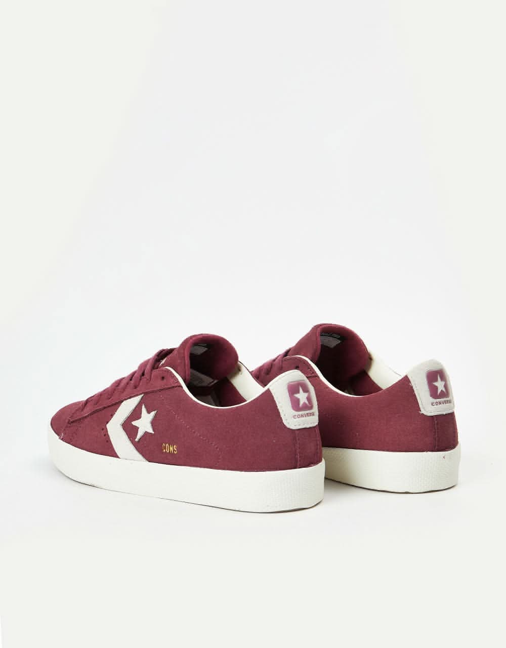 Converse PL Vulc Pro Suede Skate Shoes - Cherry Vision/Egret