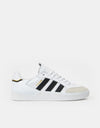 adidas Tyshawn Low Skate Shoes - White/Core Black/Gold Metallic