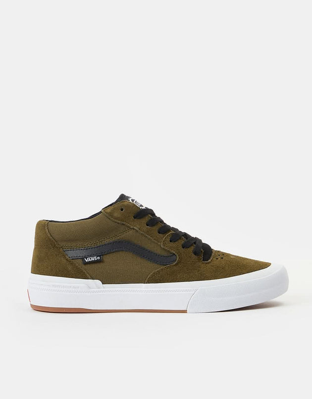 Vans BMX Style 114 Shoes - Dark Olive