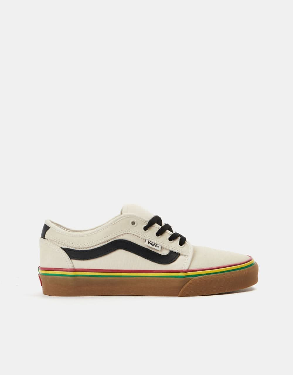 Vans Chukka Low Sidestripe Skate Shoes - (Rasta) Turtledove