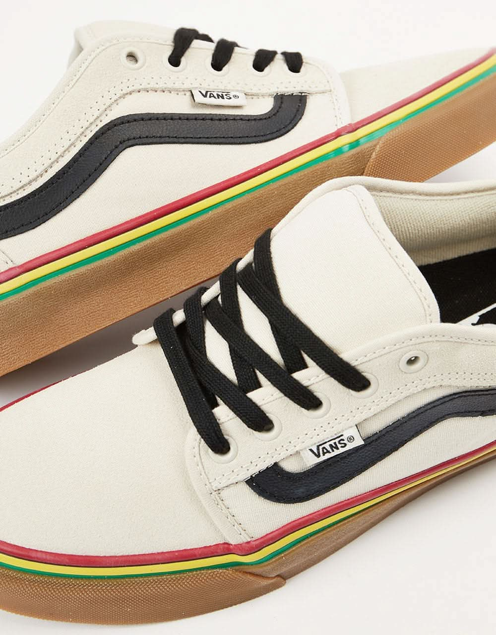 Vans Chukka Low Sidestripe Skate Shoes - (Rasta) Turtledove