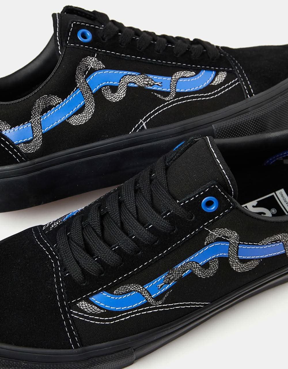 Vans Skate Old Skool Shoes (Breana Geering) Blue/Black