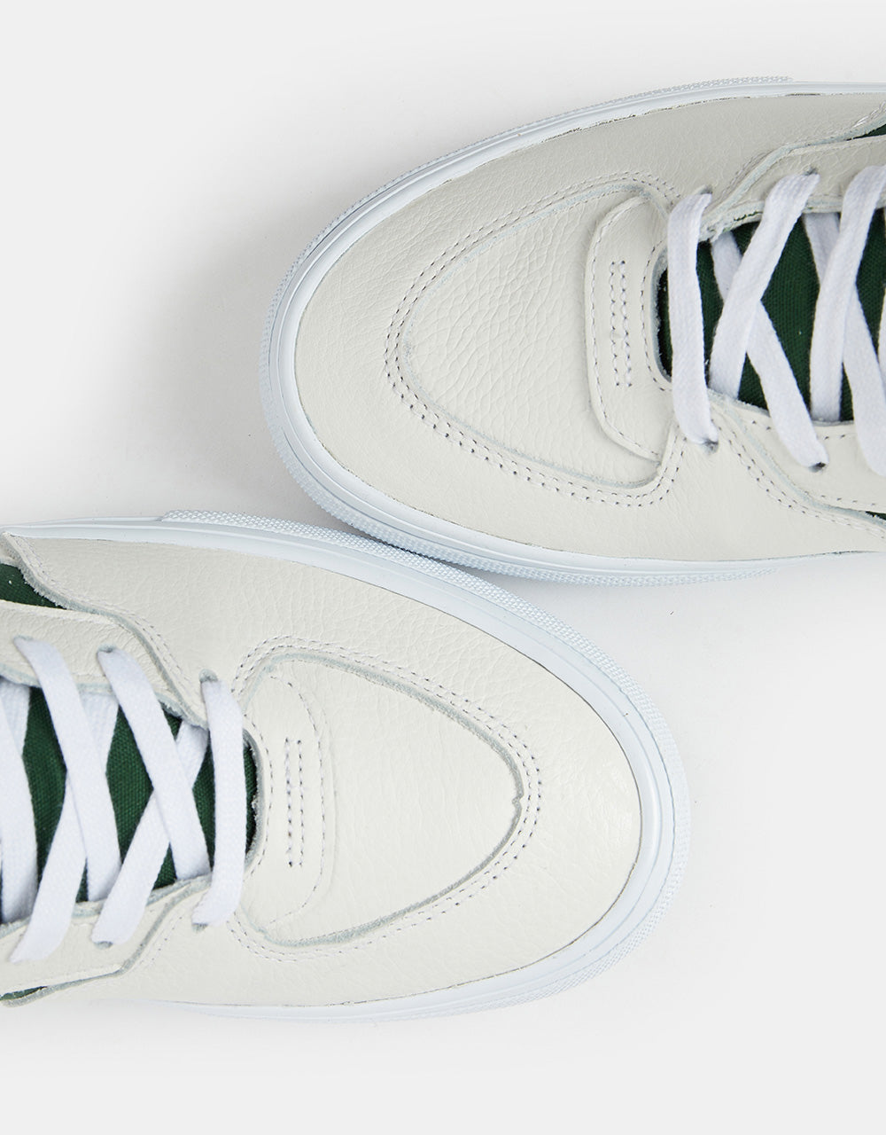 Vans Skate Half Cab Shoes - White/Green