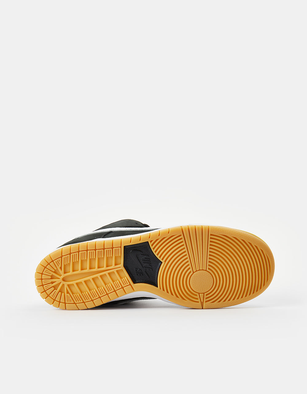 Nike SB Dunk Low Pro Premium Skate Shoes - Black/White-Black