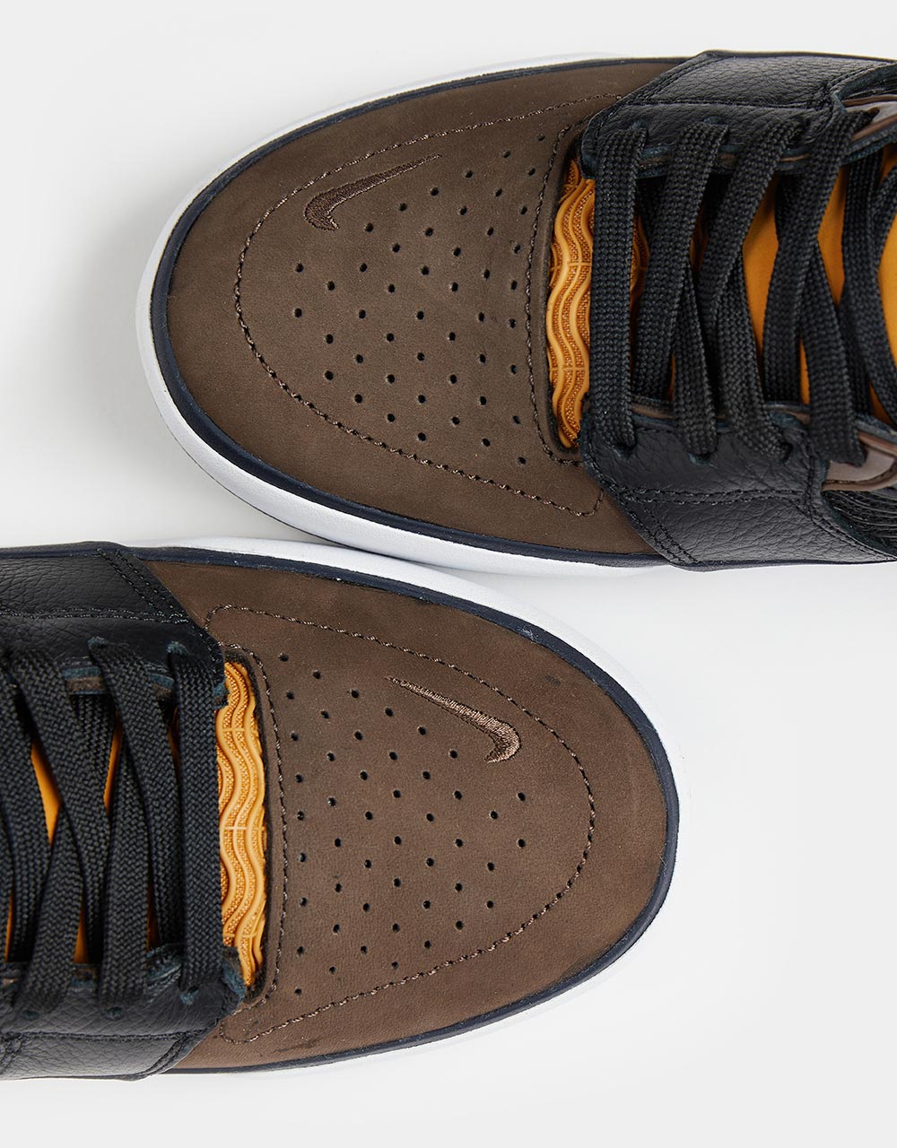 Nike SB Ishod Premium Skate Shoes - Baroque Brown/Obsidian-Black