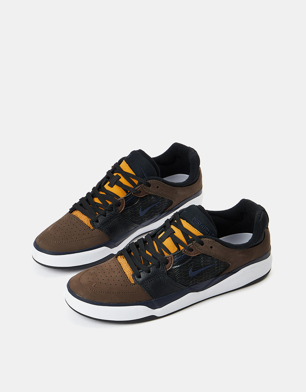 Nike SB Ishod Premium Skate Shoes - Baroque Brown/Obsidian-Black