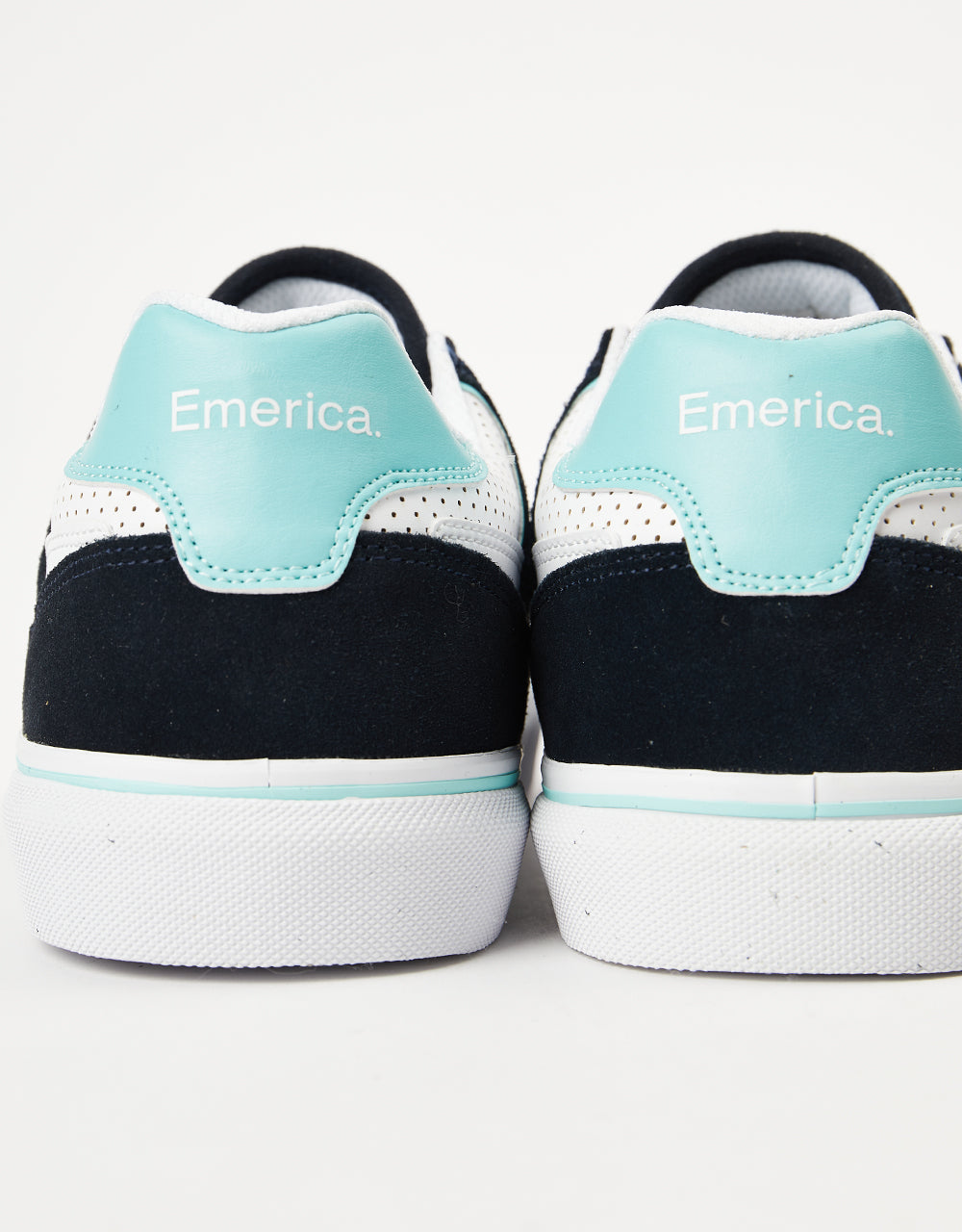 Emerica Tilt G6 Vulc Skate Shoes - Navy/White/Blue
