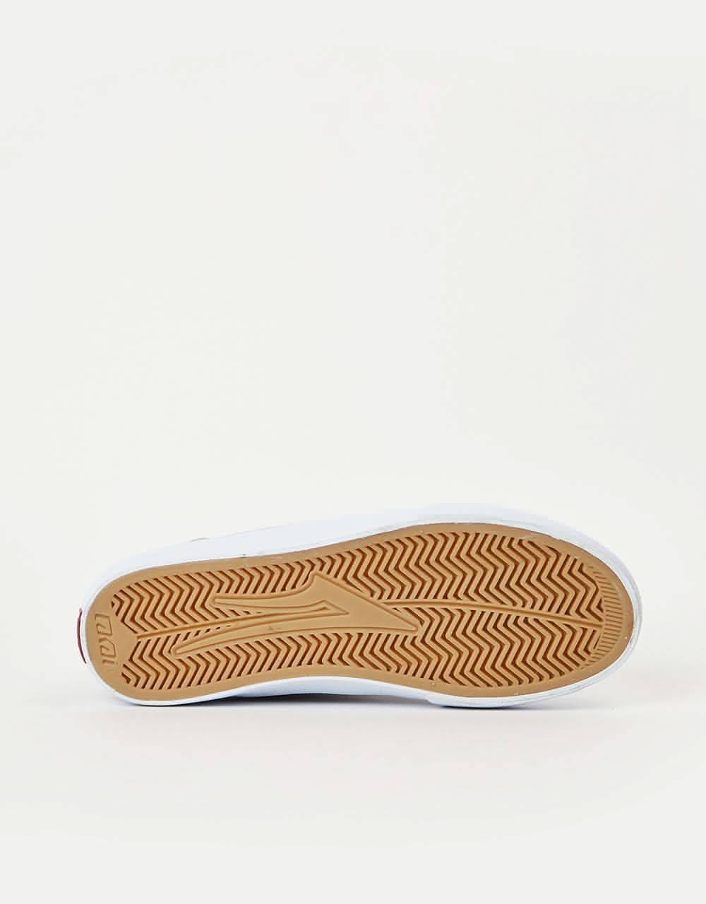 Lakai Cardiff Skate Shoes - Light Grey Suede