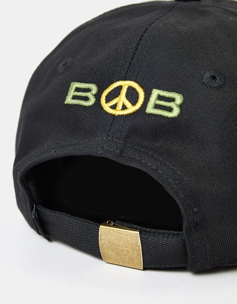 Primitive x Bob Marley Trenchtown Strapback - Black