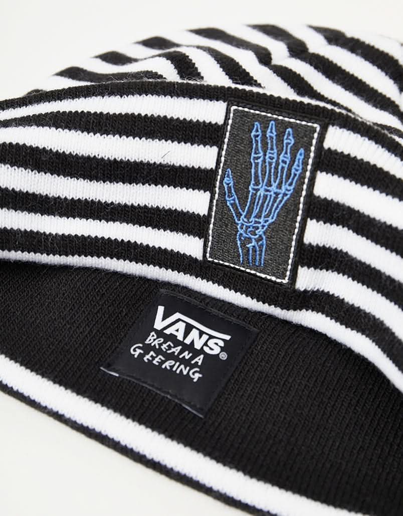 Vans x Breana Geering Skate Beanie - Black/White