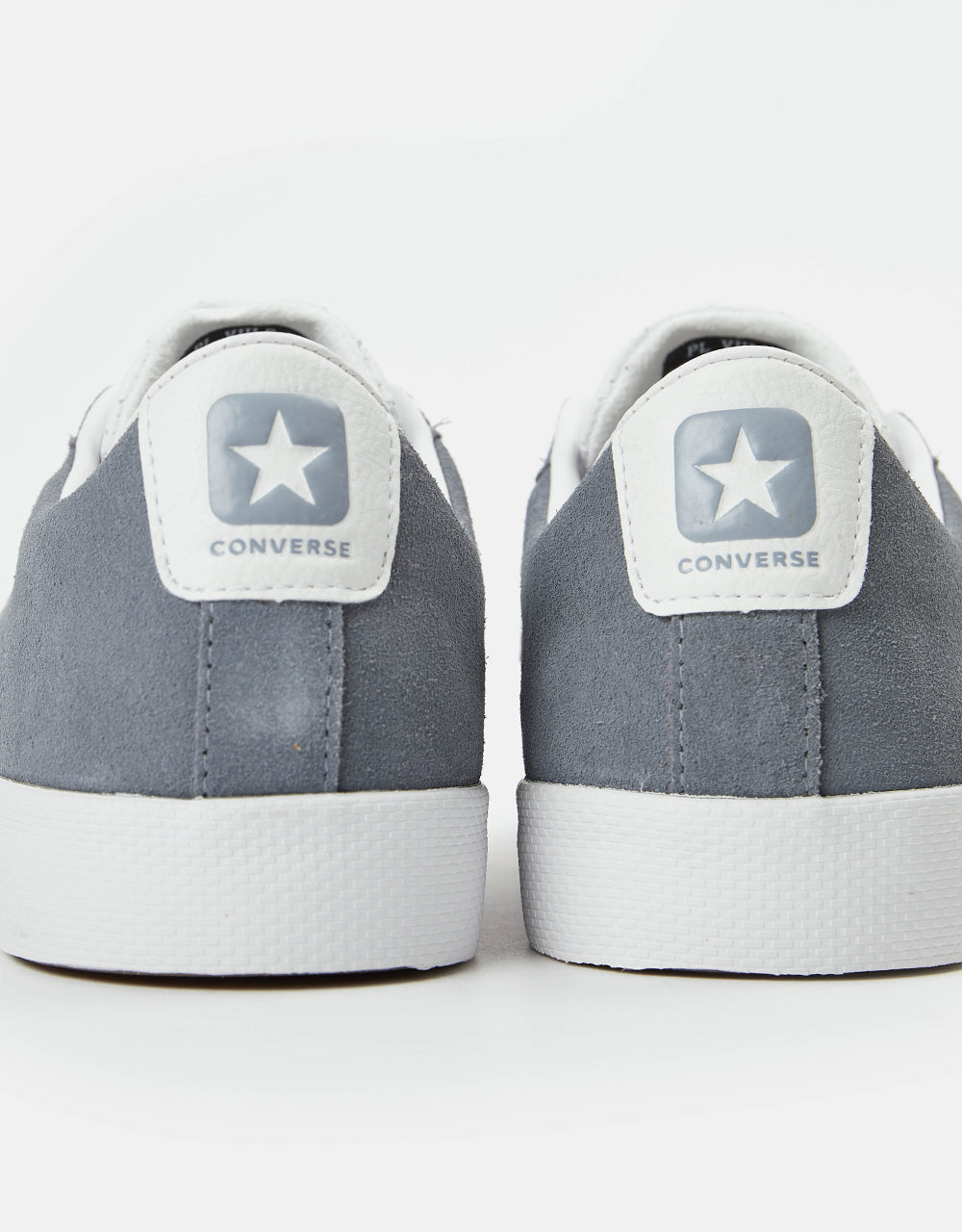 Converse PL Vulc Pro Ox Summer Skate Shoes - Lunar Grey/White/White