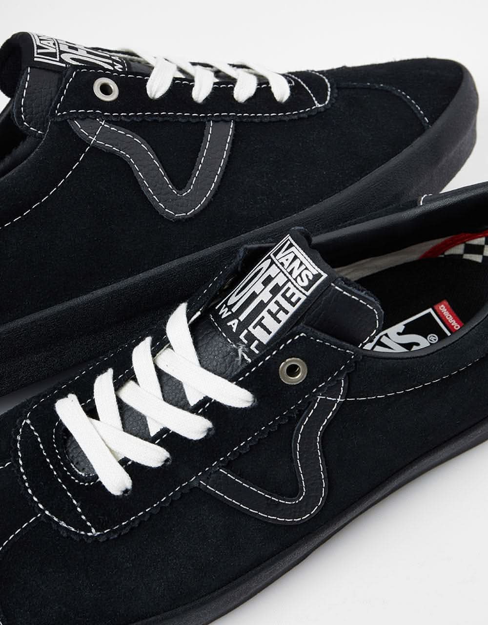 Vans Skate Sport Shoes - (Helena Long) Black/Marshmallow