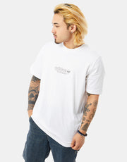 adidas 4.0 Strike T-Shirt - White/Olive Strata
