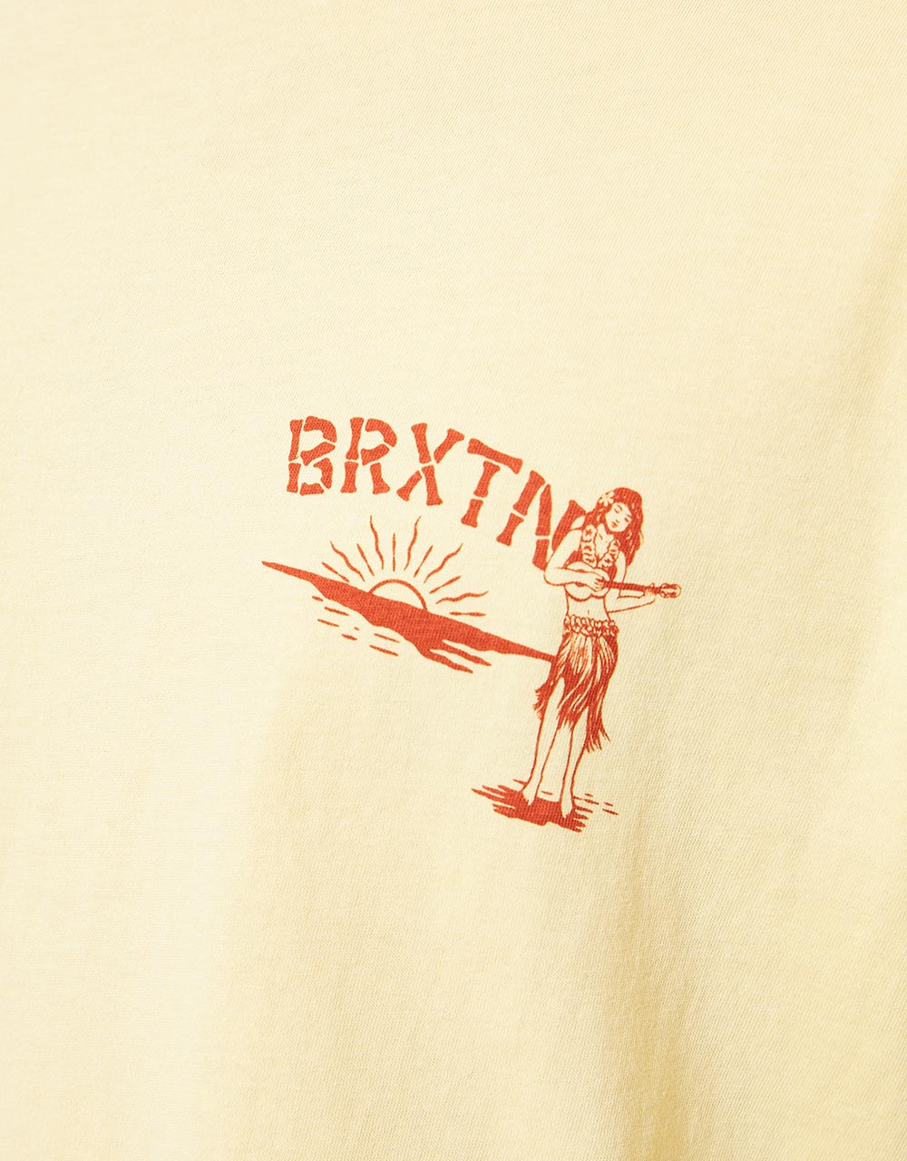 Brixton Good Time T-Shirt - Straw