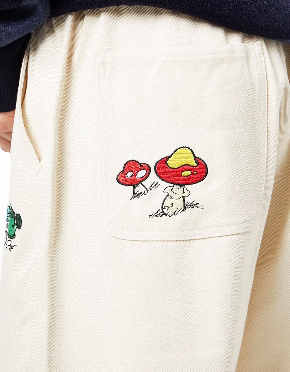 Butter Goods x The Smurfs Forage Wide Leg Pants Natural