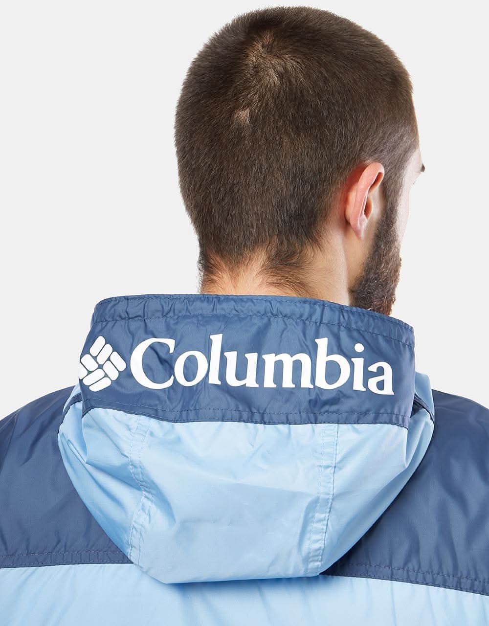 Columbia Challenger Windbreaker - Niagara/Metal/Ice Green