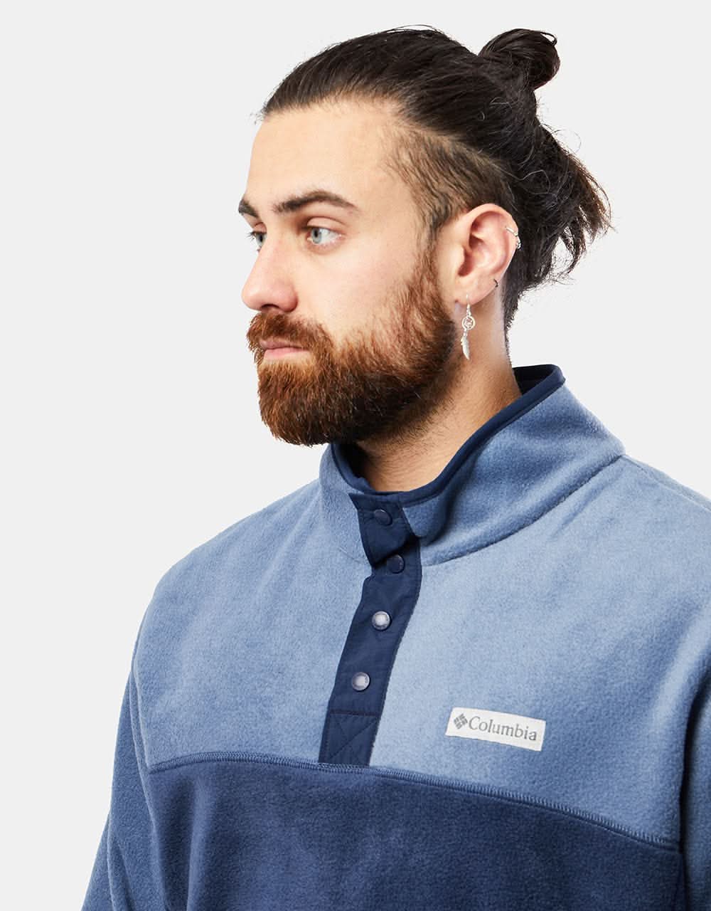 Columbia Steens Mountain Half-Snap Fleece - Collegiate Navy/Dark Mountain