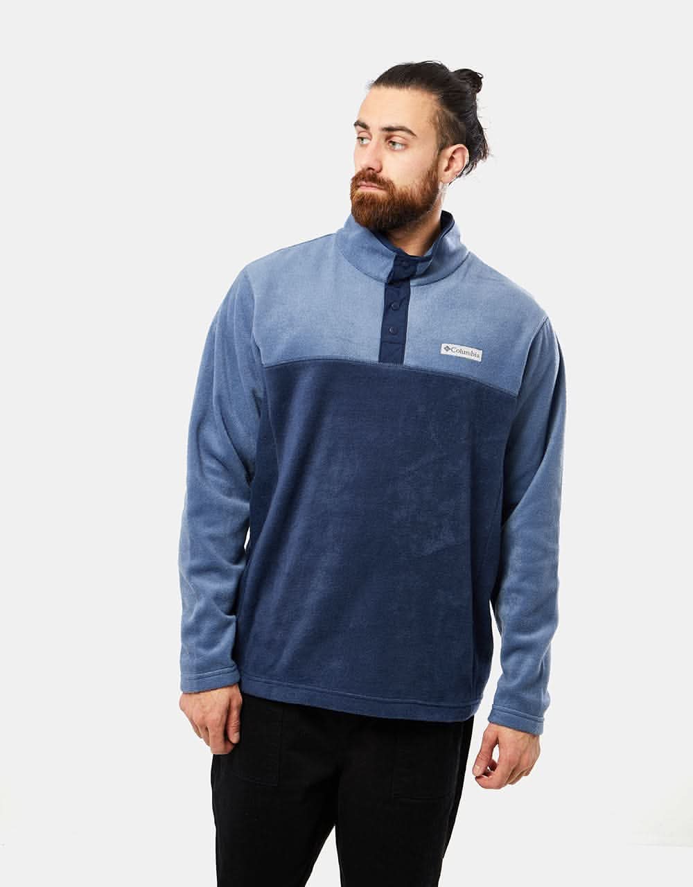 Columbia Steens Mountain Half-Snap Fleece - Collegiate Navy/Dark Mountain