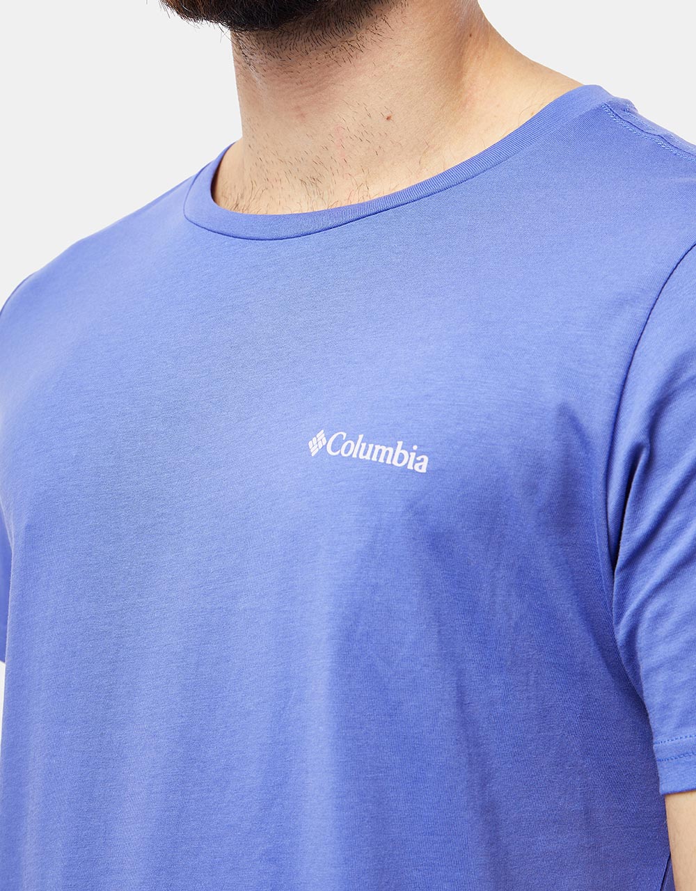 Columbia Rapid Ridge Back Graphic II T-Shirt - Purple Lotus/Campsite Icons