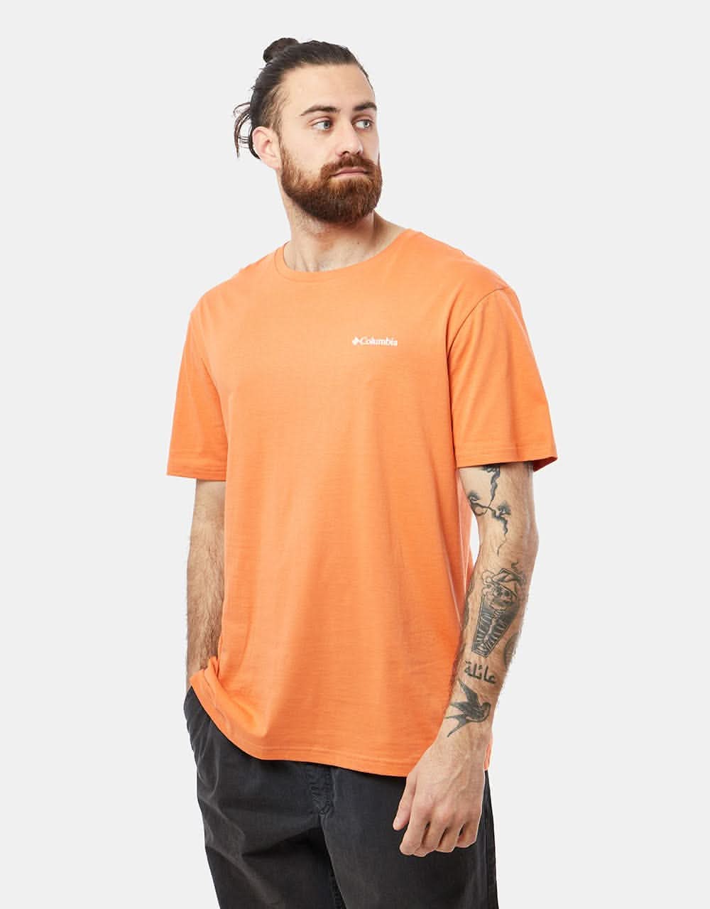 Columbia North Cascades T-Shirt - Desert Orange/CSC Blanket Retro Box