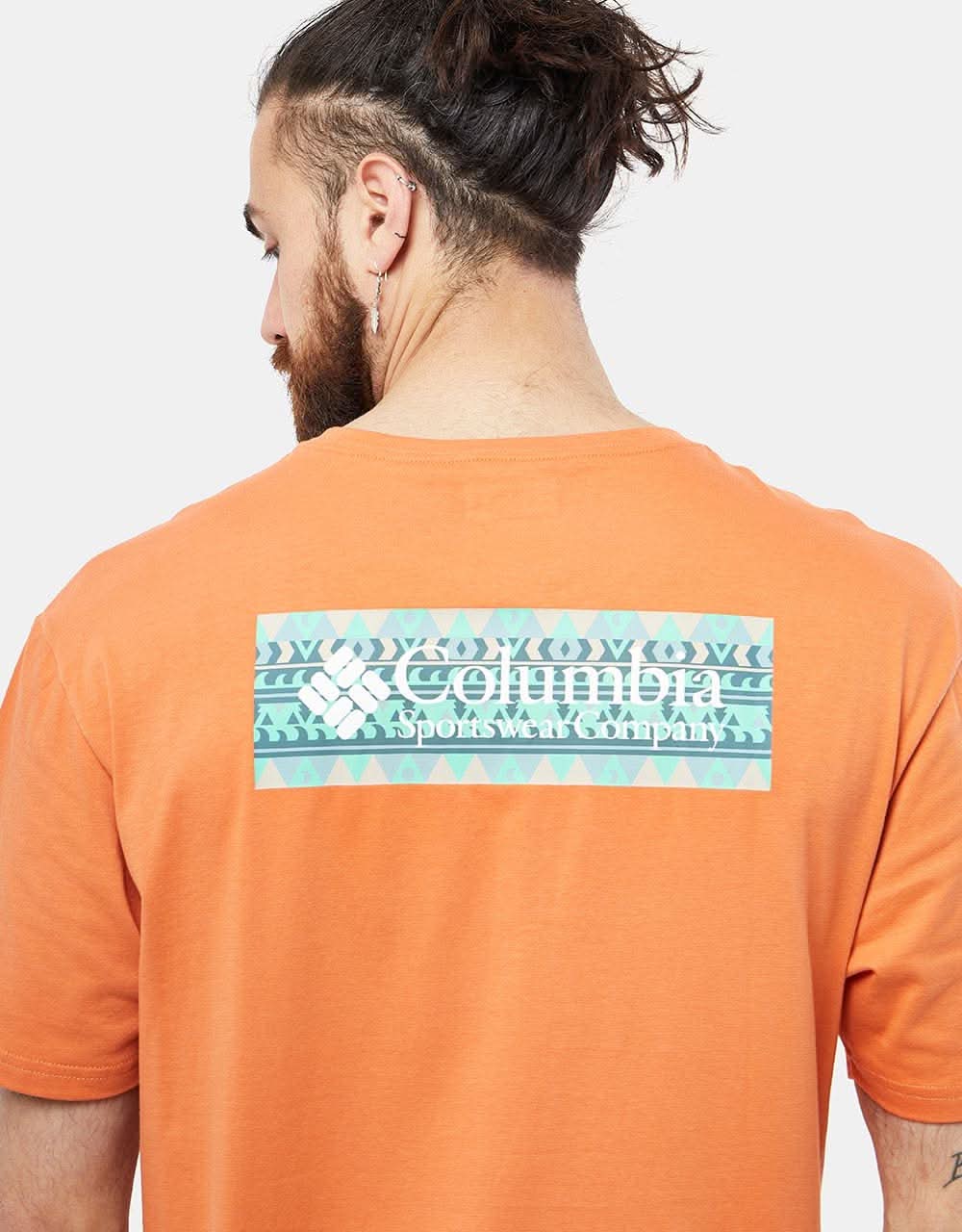 Columbia North Cascades T-Shirt - Desert Orange/CSC Blanket Retro Box