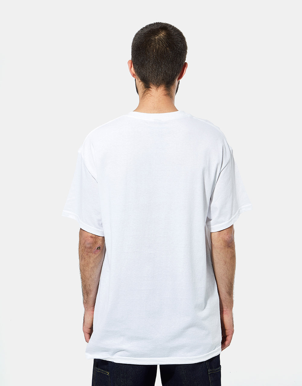 Krooked Moonsmile T-Shirt - White/Multi