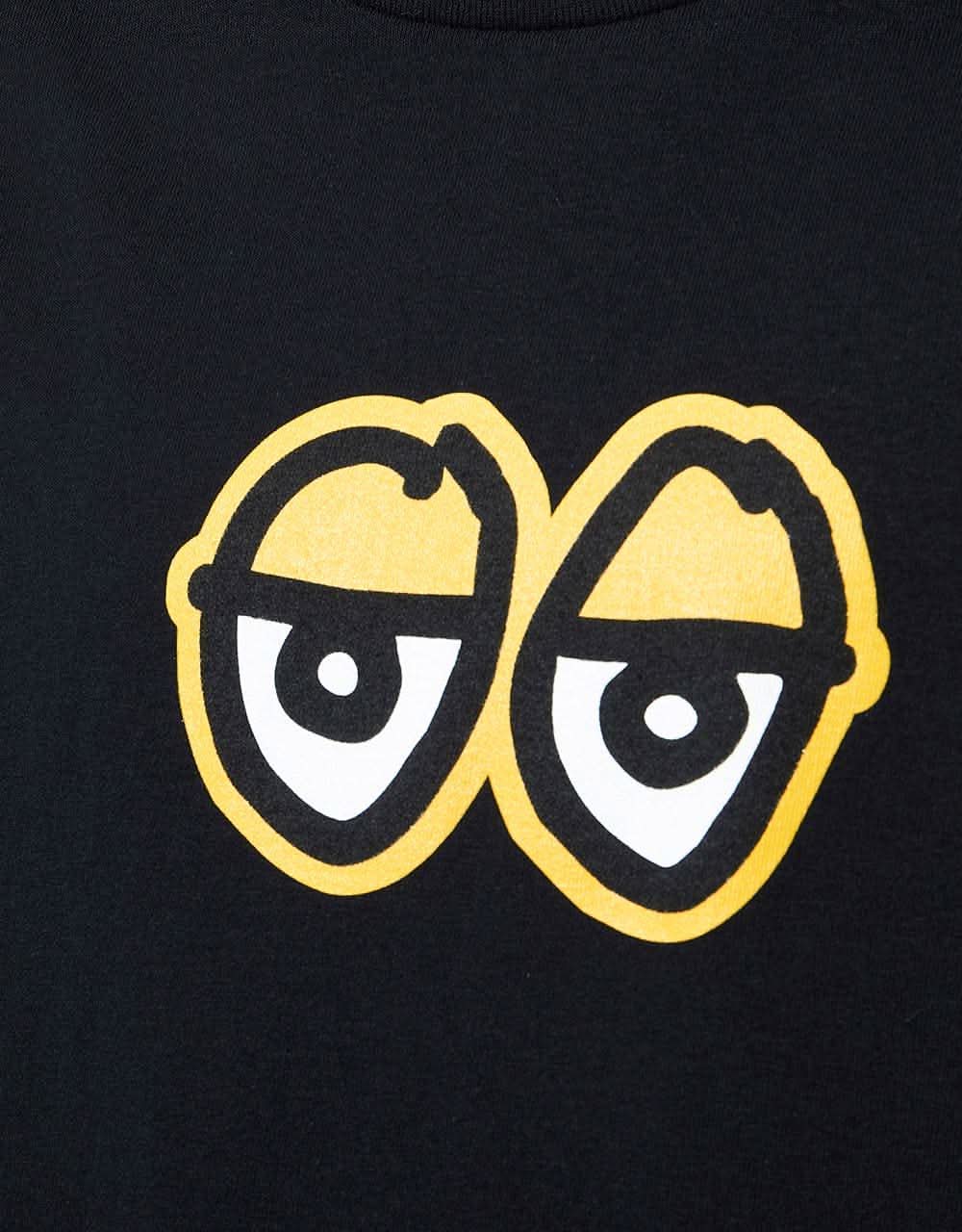 Krooked Eyes LG T-Shirt - Black/Gold