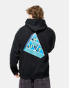 HUF Based Triple Triangle Pullover Hoodie - Black