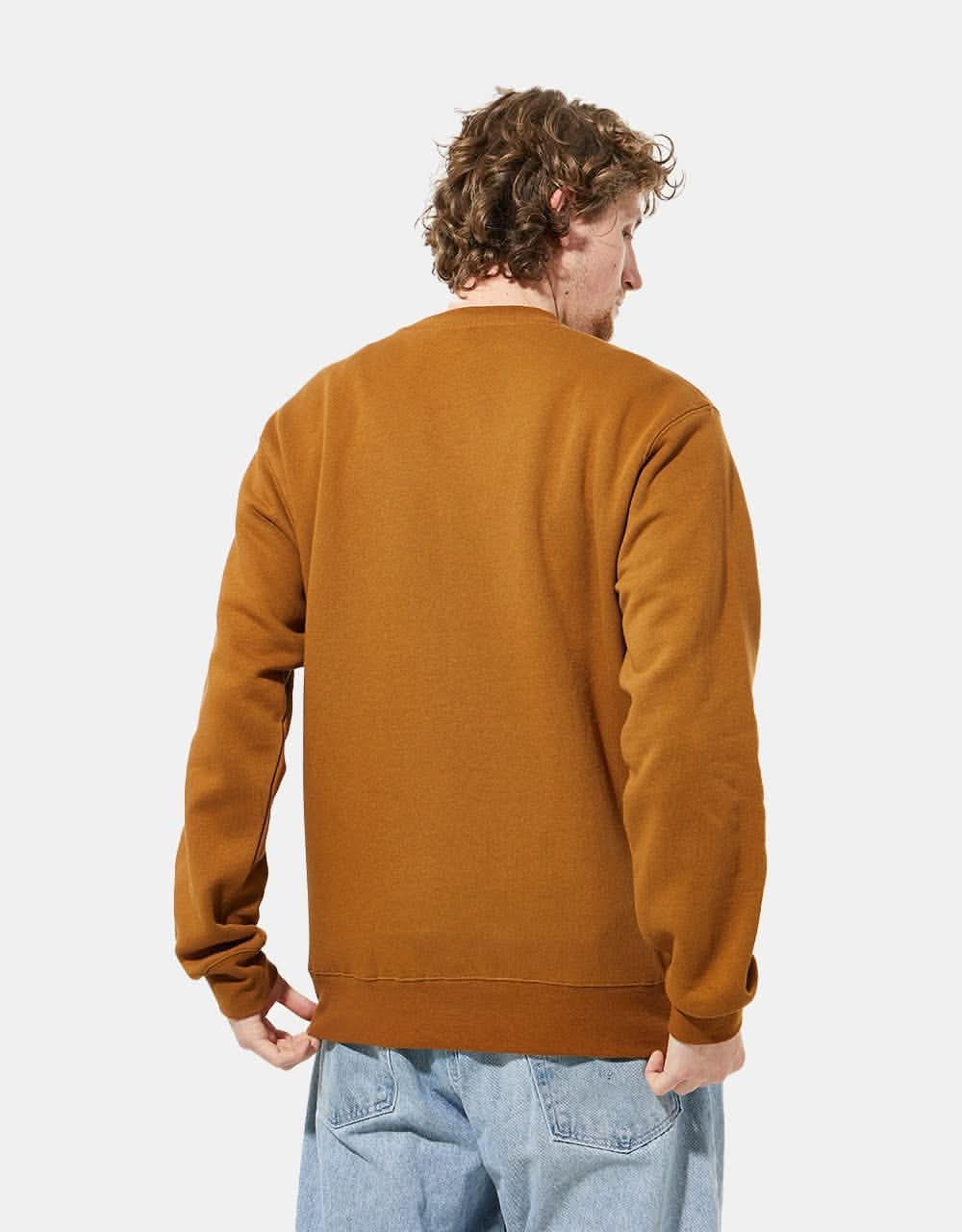 HUF Sun Guy Crewneck - Rubber