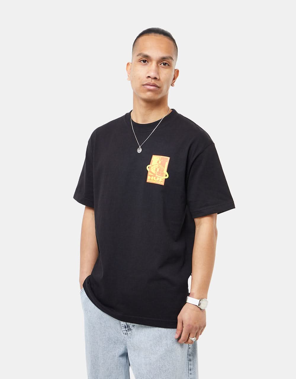 HUF Galaxywide T-Shirt - Black