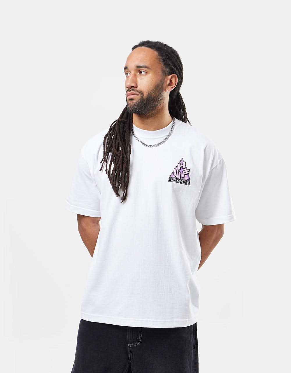 HUF x Alien Labs Triple Triangle T-Shirt - White