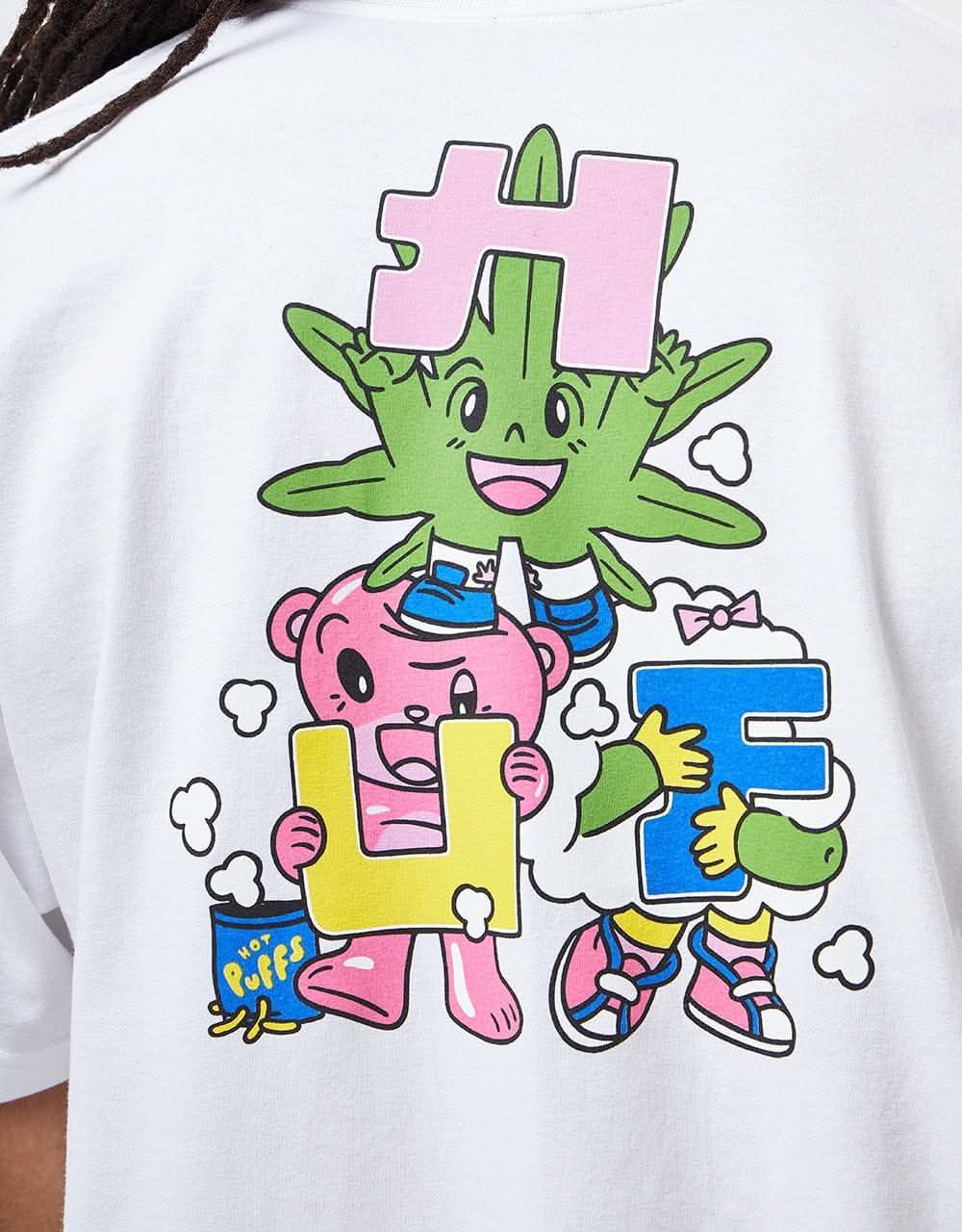 HUF Super Kawaii Triple Triangle T-Shirt - White