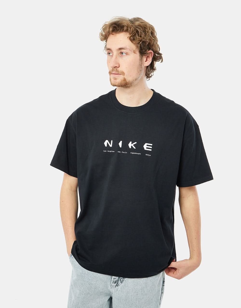 Nike SB City Info T-Shirt - Black