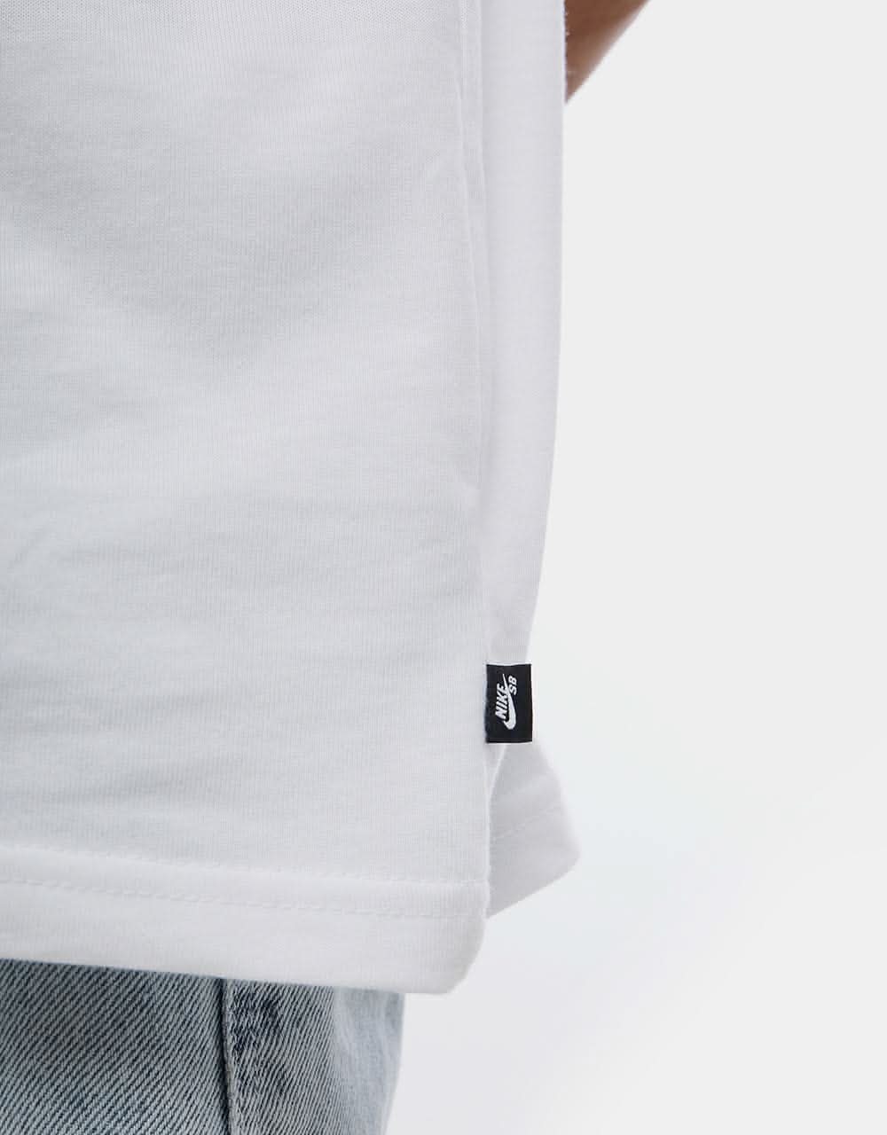 Nike SB Natural Border T-Shirt - White