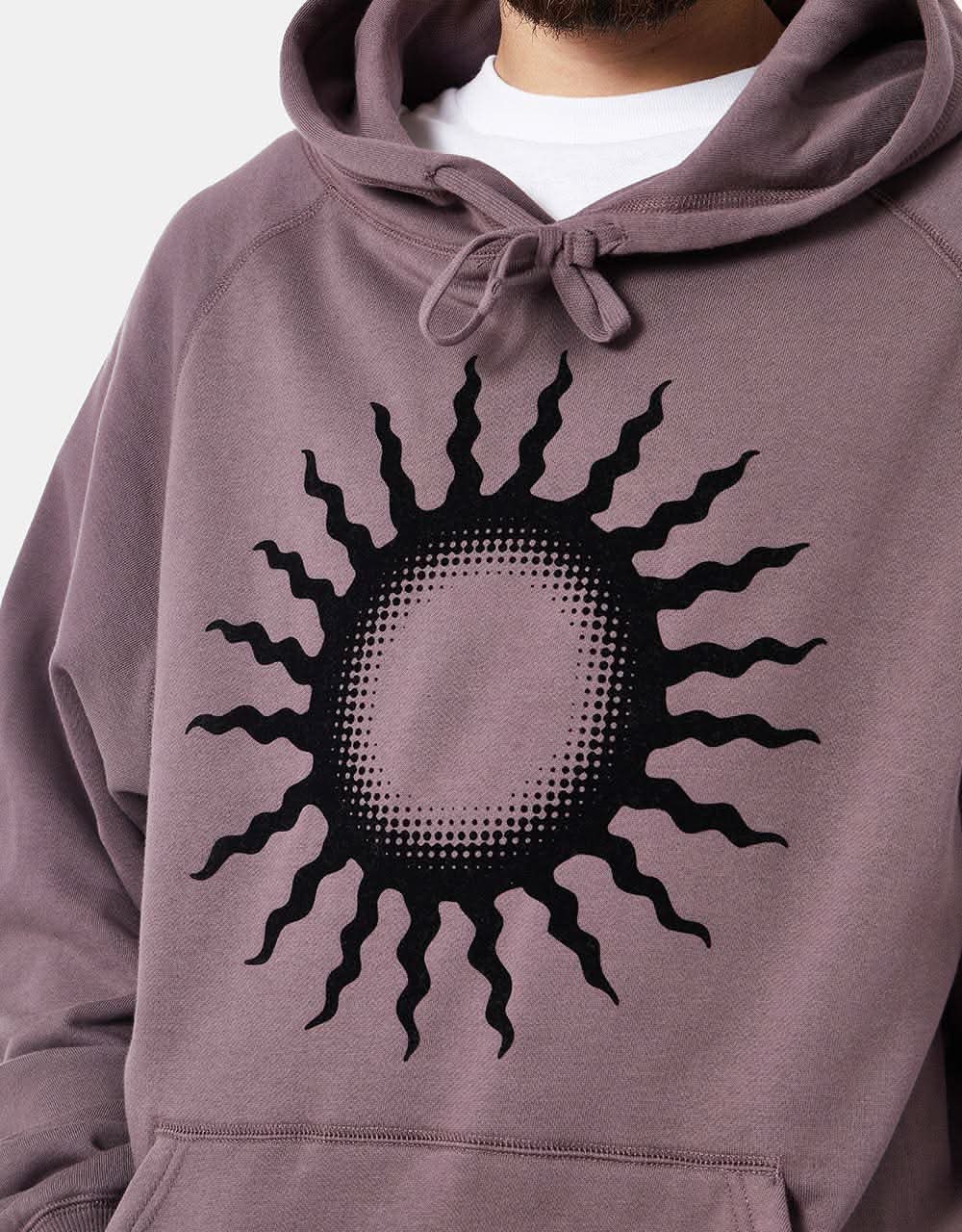 Quasi Supernova Pullover Hoodie - Dark Mauve