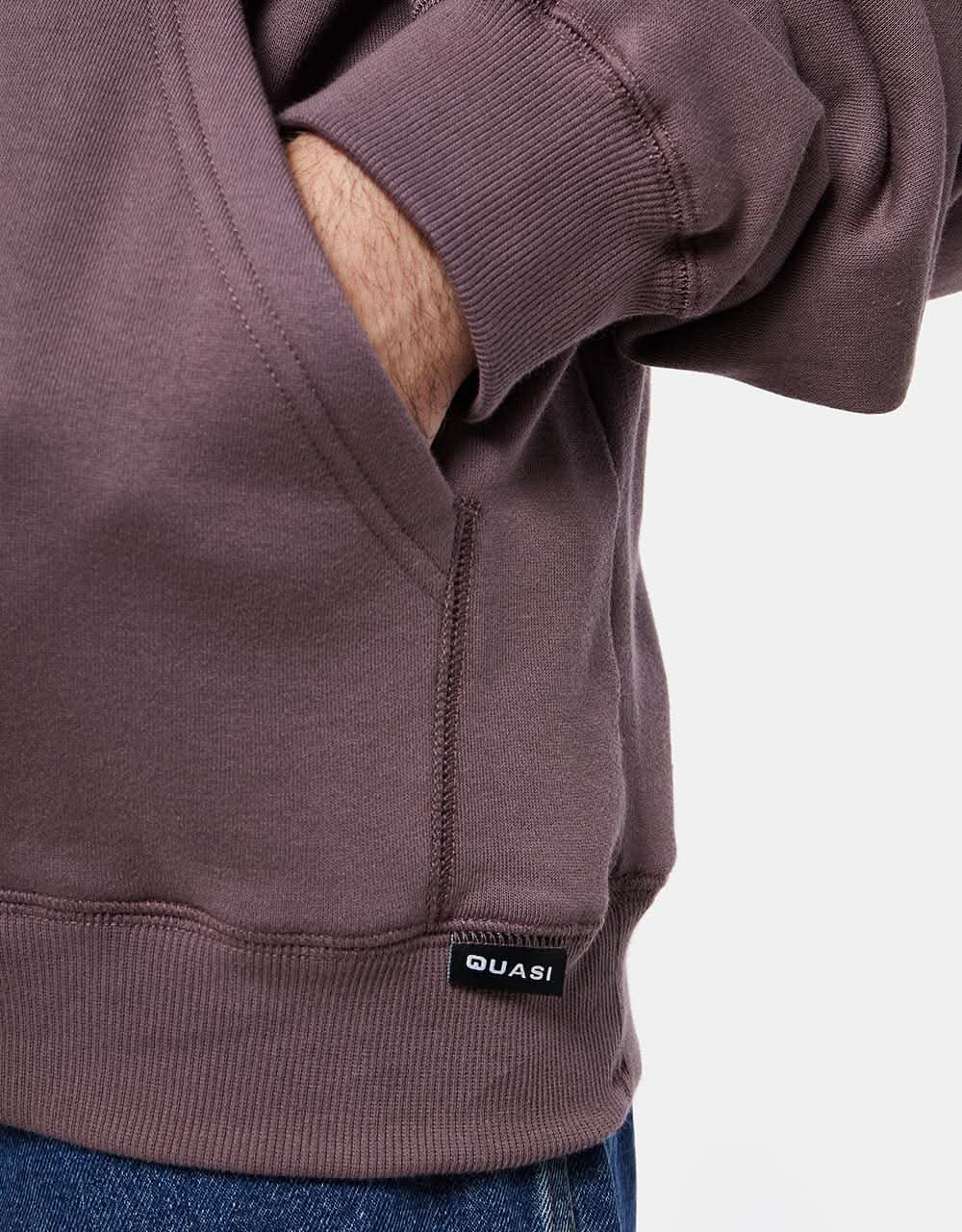 Quasi Supernova Pullover Hoodie - Dark Mauve