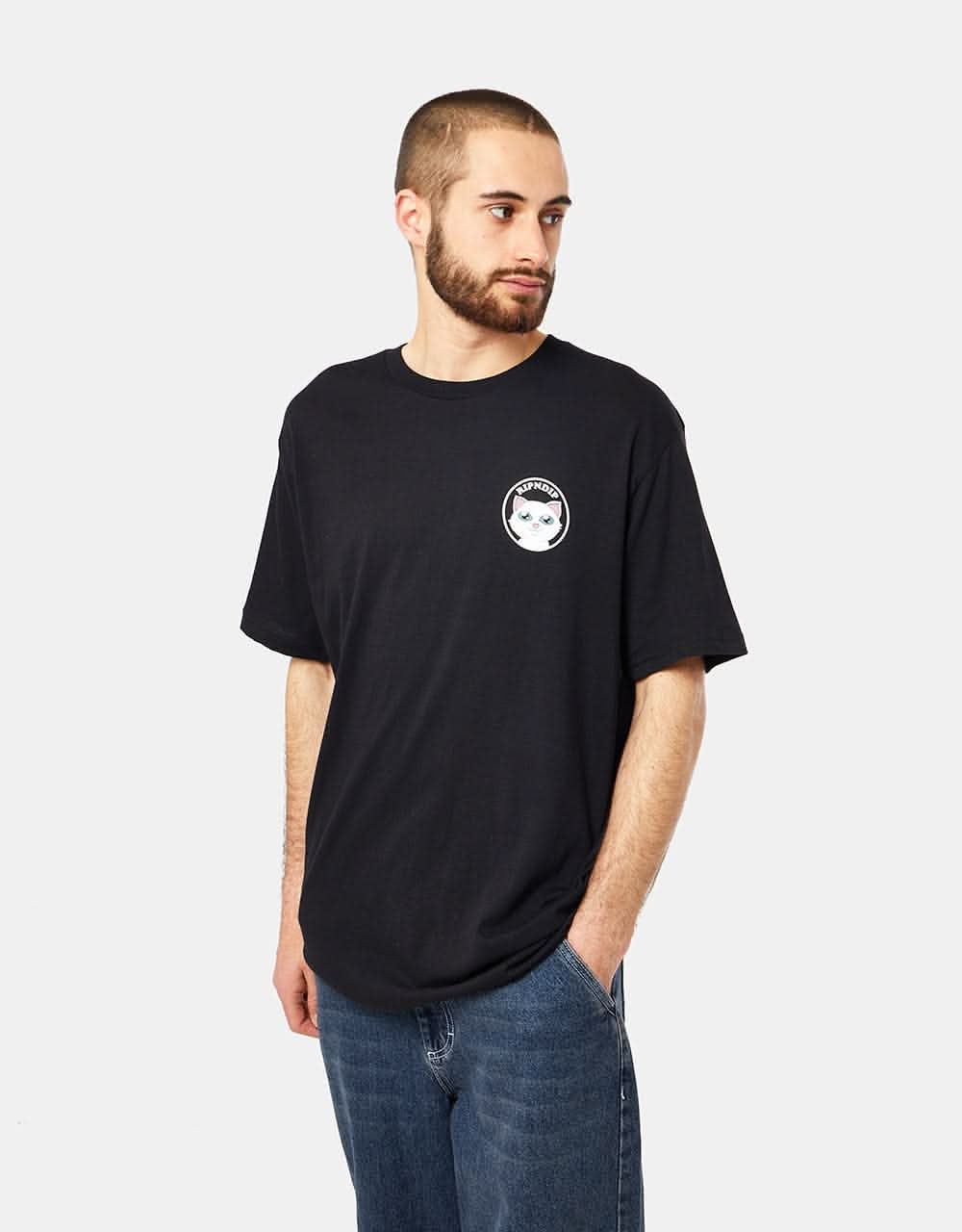 RIPNDIP Stop Being A Pussy T-Shirt - Black