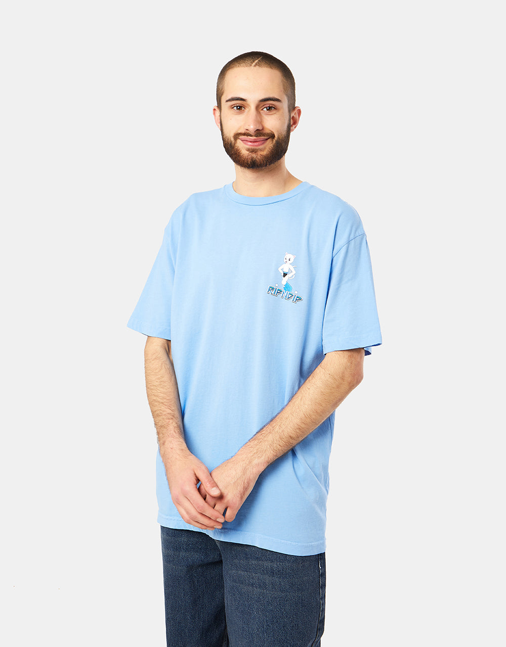 RIPNDIP Astroworld T-Shirt - Cornflower Blue