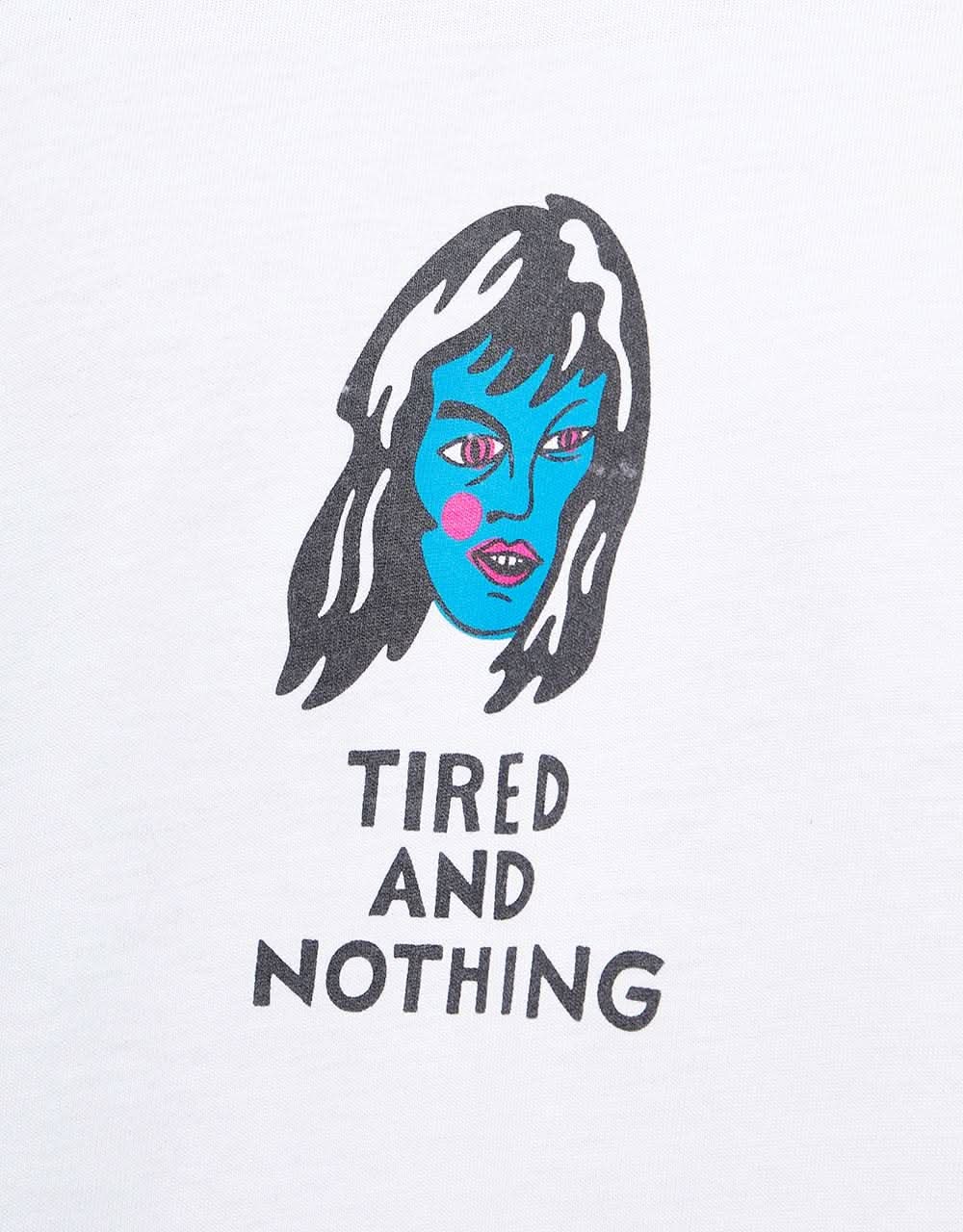 Tired Ghost Organic T-Shirt - White