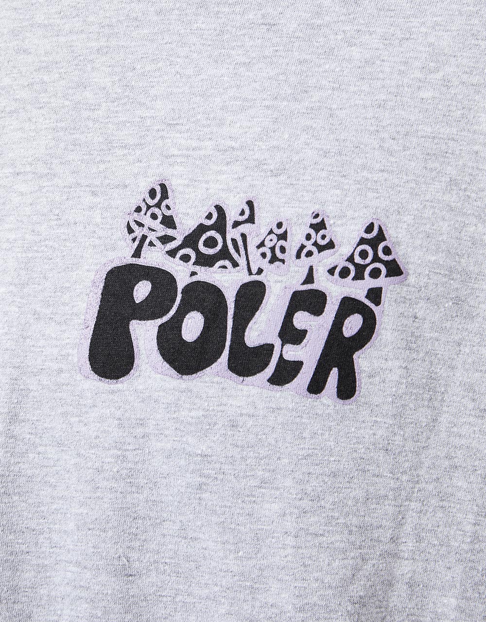 Poler Caveman T-Shirt - Gray Heather