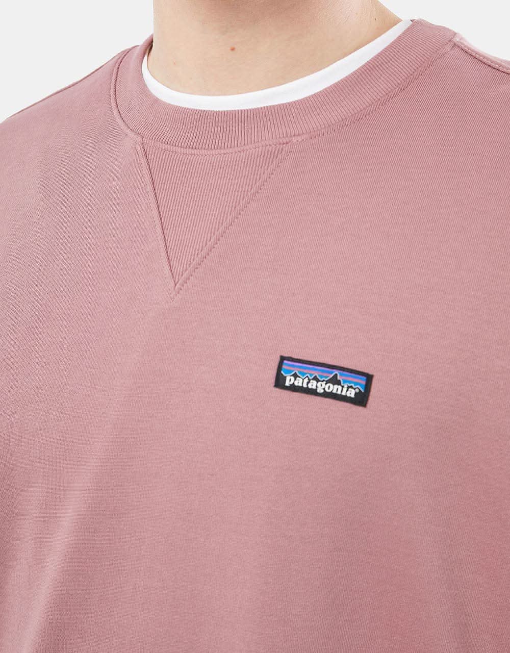 Patagonia Regenerative Organic Certified Cotton Crewneck Sweatshirt - Evening Mauve