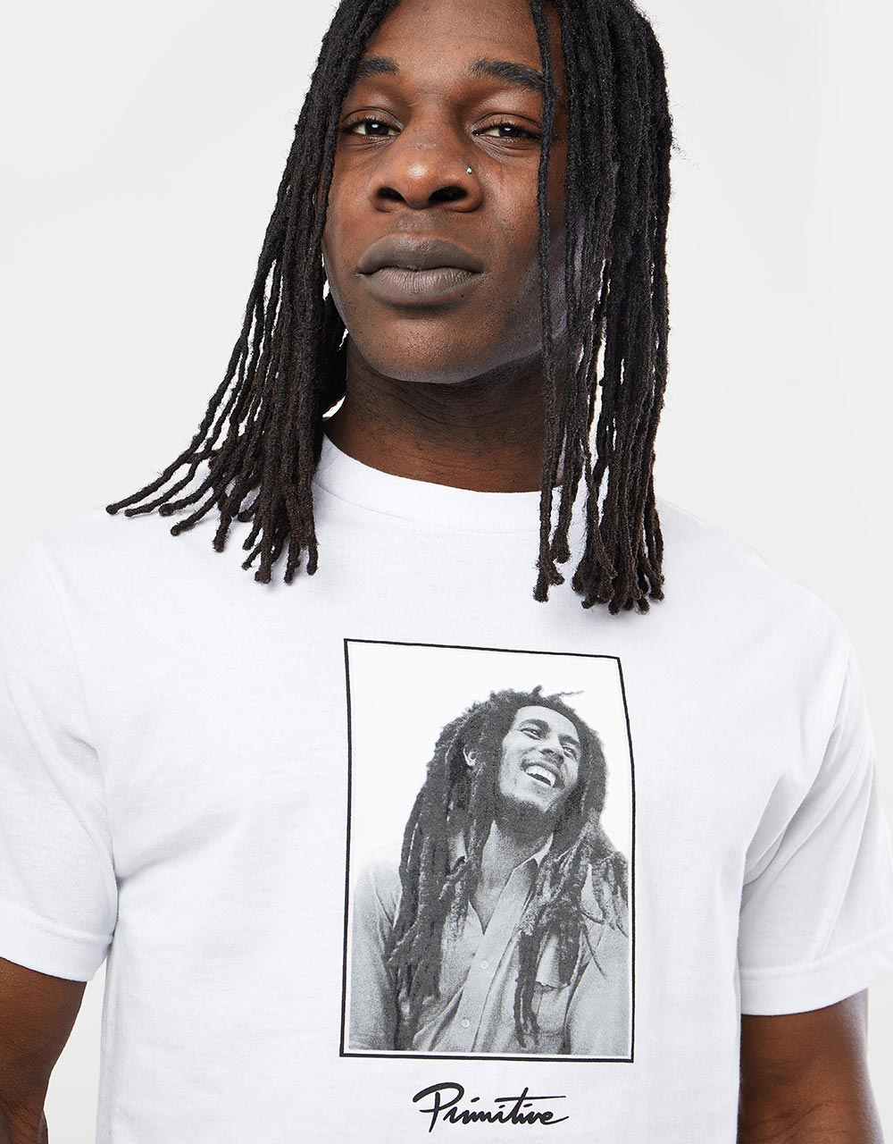 Primitive x Bob Marley Uprising T-Shirt - White