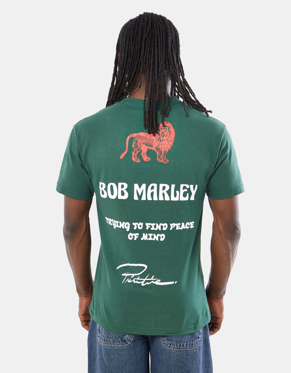 Primitive x Bob Marley Heartache T-Shirt - Forest Green