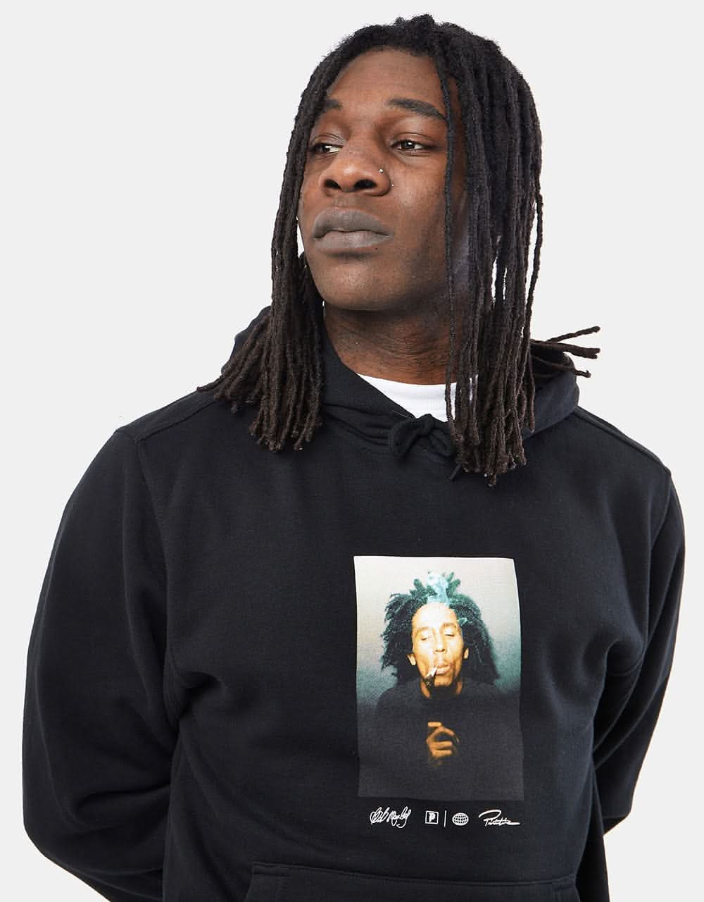 Primitive x Bob Marley Kaya Pullover Hoodie - Black