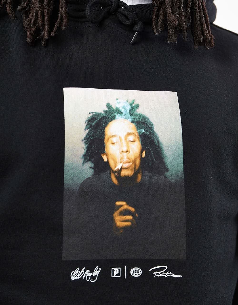Primitive x Bob Marley Kaya Pullover Hoodie - Black