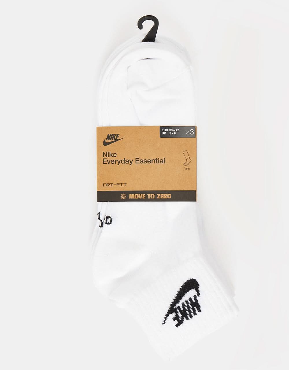 nike everyday essential ankle socks